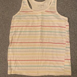Old Navy Kids Striped Tank Top - Multicolor